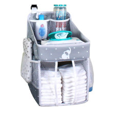 Wholesale Nursery Organizer and Hanging Changing Table Diaper Stacker Baby Diaper Caddy Organizer